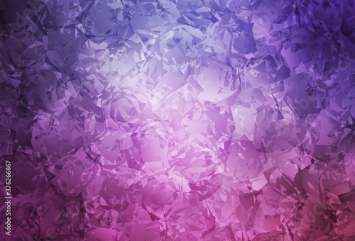 Light Purple  Pink vector doodle backdrop with roses  flowers.