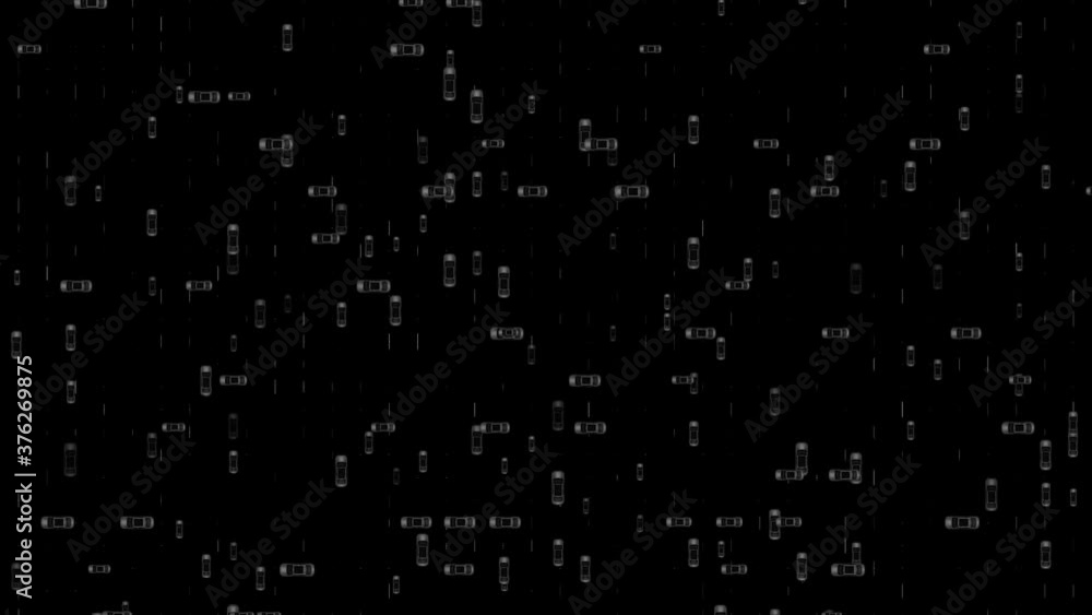 PNG Alpha. HUD traffic technological futuristic template.Cars moving across abstract traffic jam background.2D graphic. PNG Alpha. HUD traffic technological futuristic template.Cars moving across abstract traffic jam background.2D graphic.