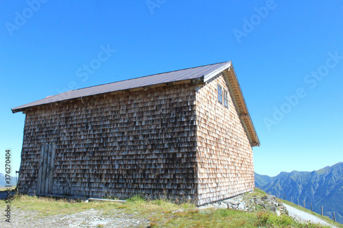 house in the mountains