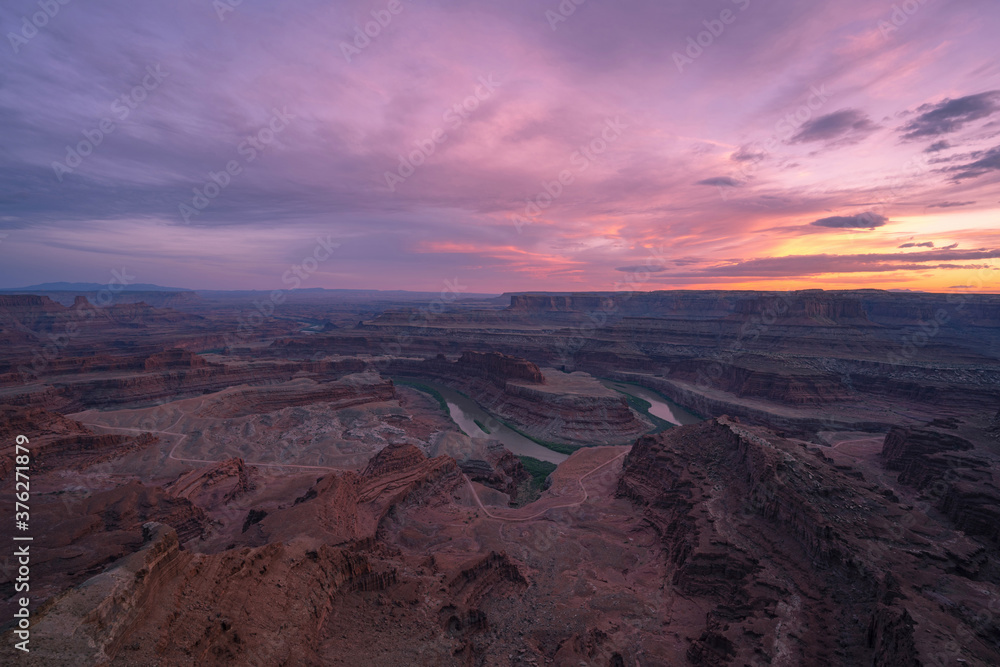 Dead Horse Point at dusk