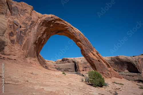 Wide angle view of Corona Arch