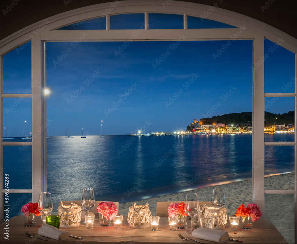 Obraz premium cena vista mare