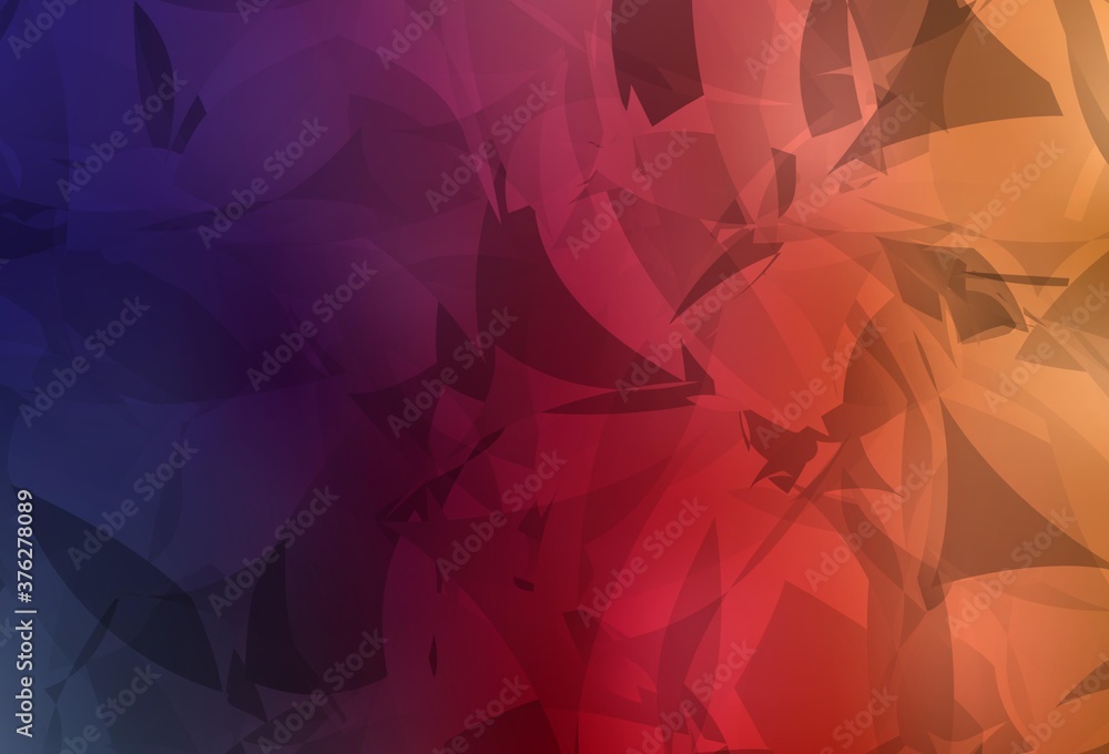 Light Pink, Yellow vector texture with abstract poly forms. Light Pink, Yellow vector texture with abstract poly forms.