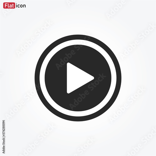 Free Download Play icon vector . Play button - GFXLoad