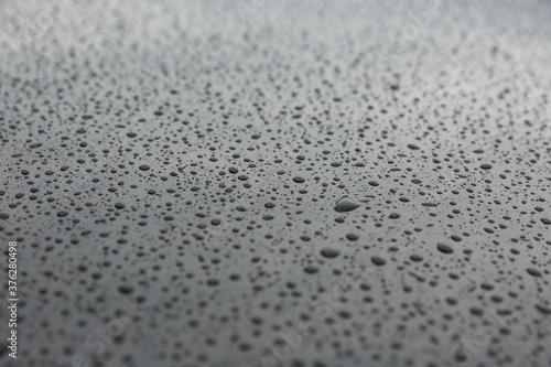 background of water drops close up