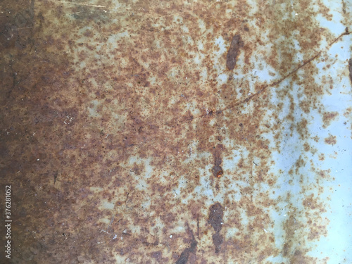 Rusty, old, rough, metal texture. Dark rusty metal texture background for interior exterior decoration and industrial construction concept design. Vintage effect.