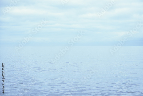 a sea and sky background. Baltic sea