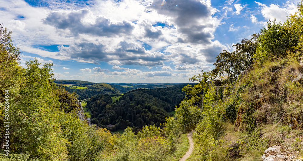 Blick auf die Große Lauter, Panorama Blick auf die Große Lauter, Panorama