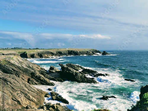 Paysage Océan côte Plage Mer