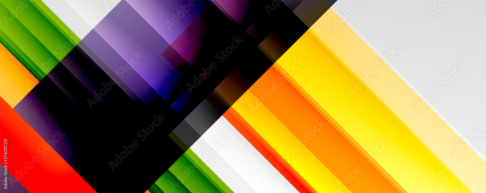 Geometric abstract backgrounds with shadow lines, modern forms, rectangles, squares and fluid gradients. Bright colorful stripes cool backdrops Geometric abstract backgrounds with shadow lines, modern forms, rectangles, squares and fluid gradients. Bright colorful stripes cool backdrops
