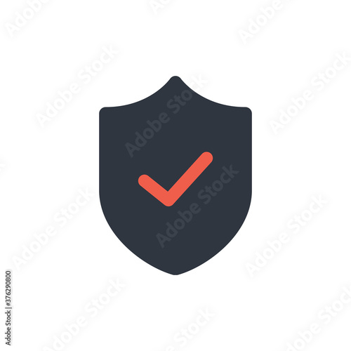 Shield icon. Shield with a ...
