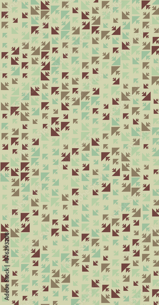 Fototapeta premium Abstract Color Halftone Dots generative art background illustration