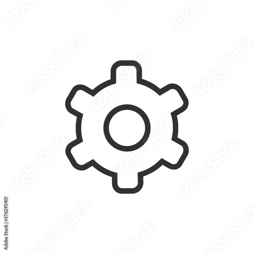 Vector gear icon. Cogwheel,...