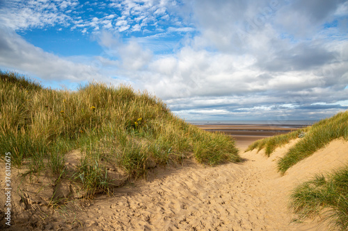 Formby Sand Dunes and Beach