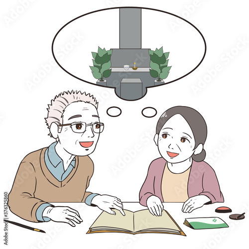 お墓について考えるシニア世代　神道型