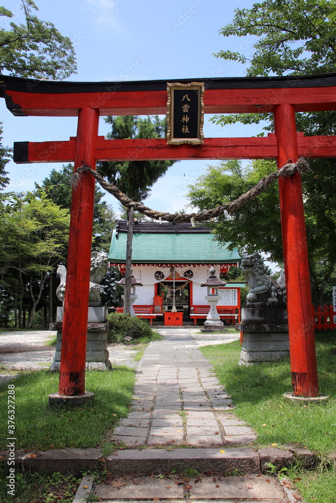 昇仙峡の八雲神社