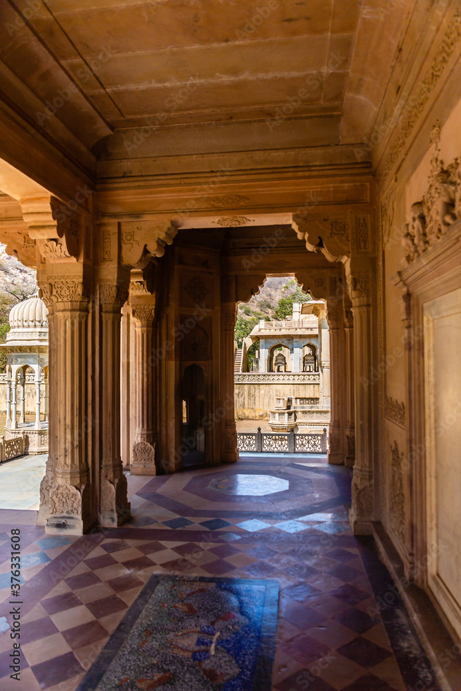 Jaipur, maharaja sawai mansingh - II temple