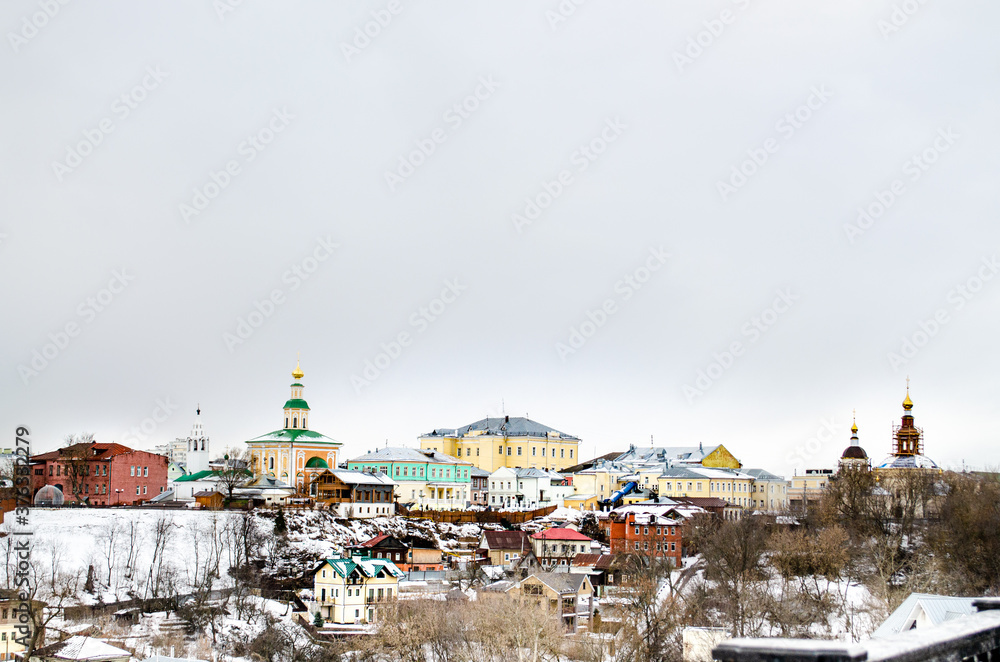 Obraz premium Building architecture landscape in Vladimir Russia