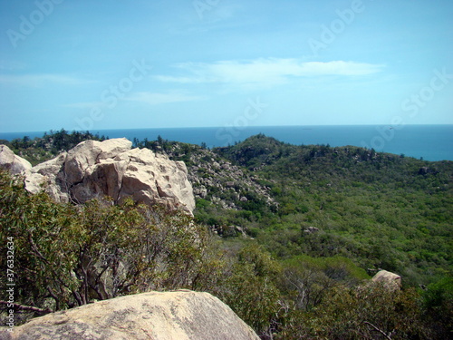 Views from Magnetic Island, Australia. ocean sky