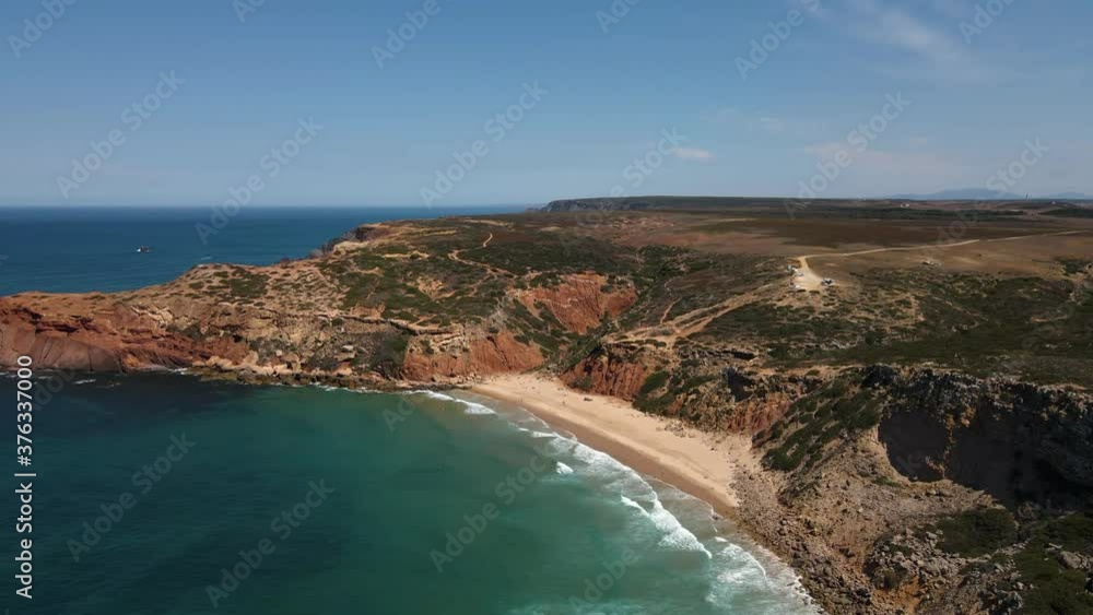 Beautiful Beach and Cliffs, Praia do Telheiro, Algarve, Portugal Beautiful Beach and Cliffs, Praia do Telheiro, Algarve, Portugal