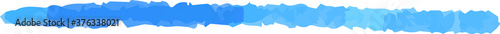 Horizontal pencil line using cold color watercolor texture