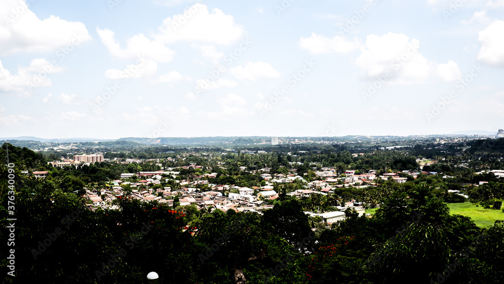 Fototapeta premium Davao City, Philippines Skyline