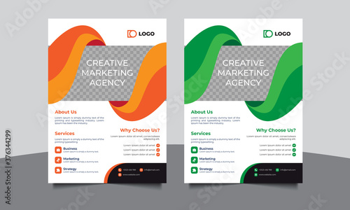 Creative business flyer