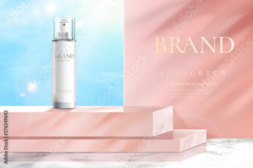 Beauty product ad template