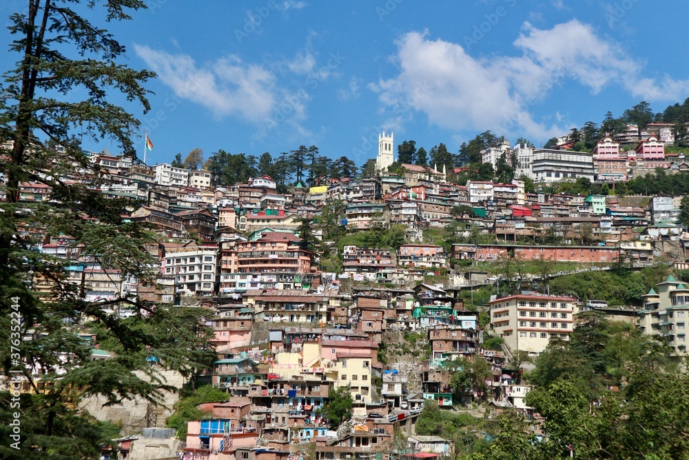 custom made wallpaper toronto digitalShimla hill town in India