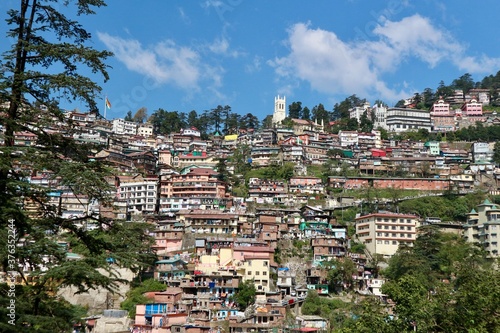 Wallpaper Mural Shimla hill town in India Torontodigital.ca