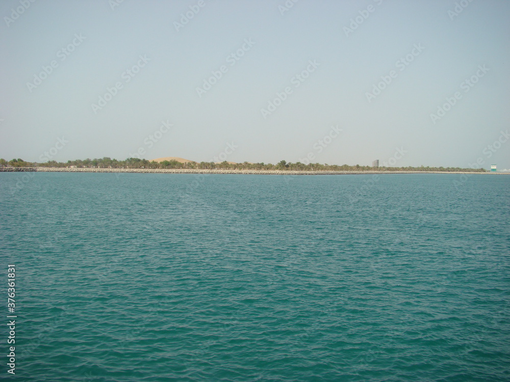 view of the sea from the sea