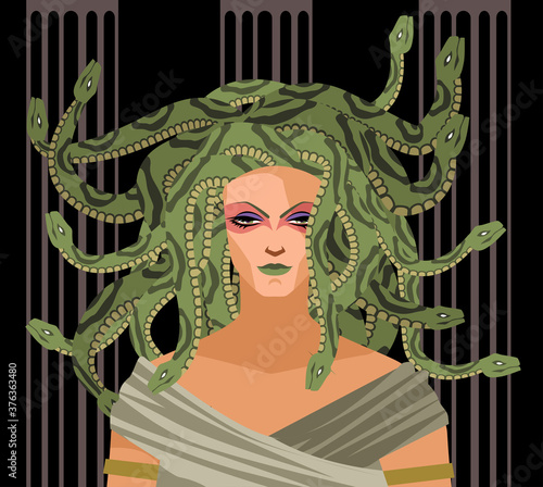 gorgon medusa monster evil creature