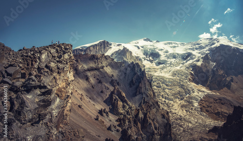 mountain landscape in the morning