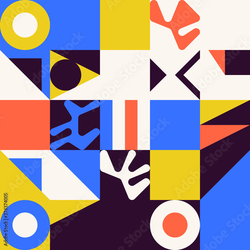 Free Download Deconstructed Abstract Vector Pattern Design - GFXLoad