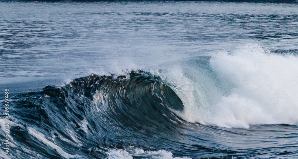 ocean waves at dusk in southern Tasmania, Australia ocean waves at dusk in southern Tasmania, Australia