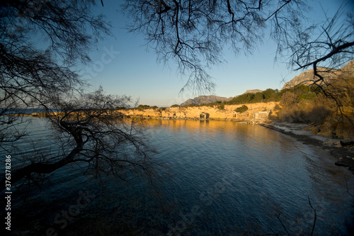 Enbarcaderos erosionados Ca los Camps. Arta.Mallorca. Spain