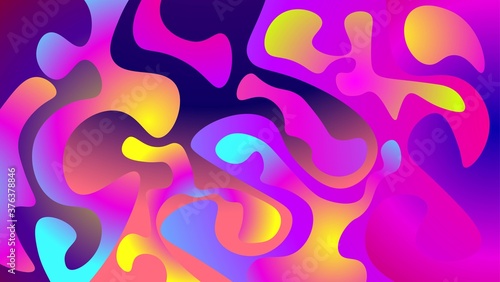 abstract modern web background. colorful. beautiful for wallpaper. fluid shape
