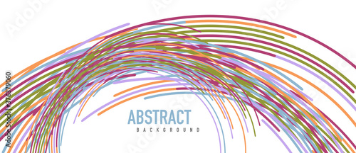 Аbstract moving colorful lines vector backgrounds for cover, placard, poster, banner or flyer