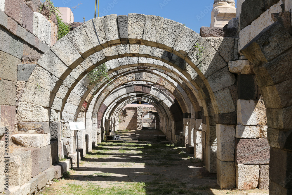 Obraz premium Agora of Smyrna in Izmir, Turkey