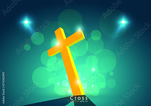 Christian religious design for Easter celebration.