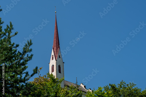 Ancient church in Tyrol, Austria