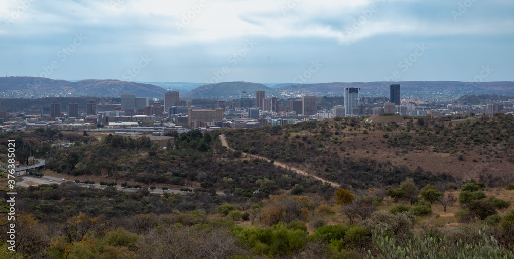 City Landscape of Pretoria in South Africa