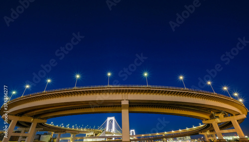 【東京都】レインボーブリッジとループ橋【2020】 © BSDC