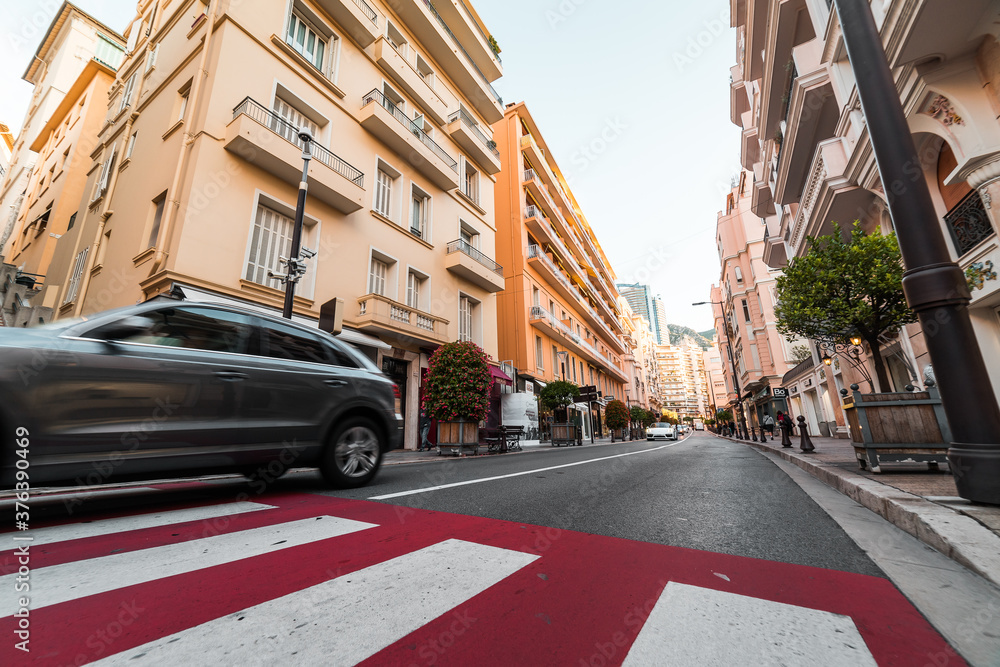 Obraz premium old street in the city