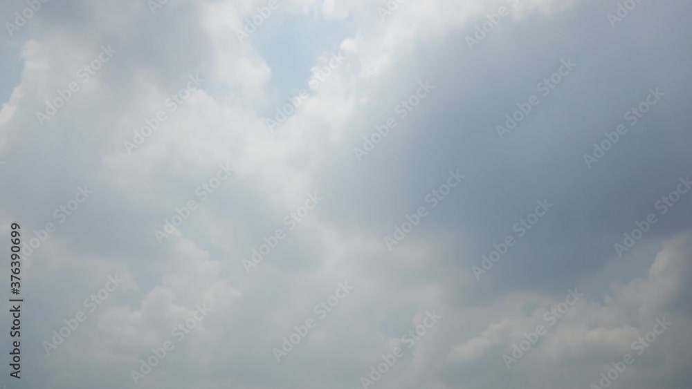 4K Timelapse of Clouds moving the blue sky. 4K Timelapse of Clouds moving the blue sky.