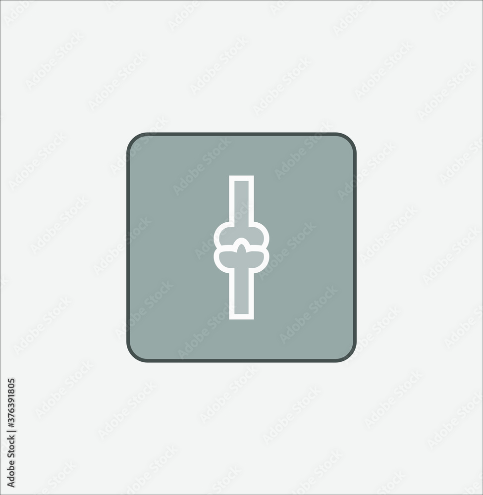 simple icon of bones, for traumatology simple icon of bones, for traumatology
