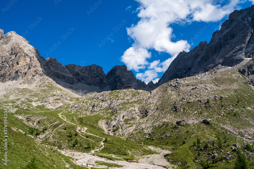 Gailtal Alps in Tyrol, Austria