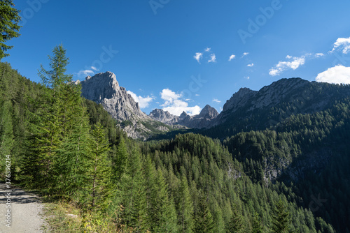 Gailtal Alps in East Tyrol, Austria