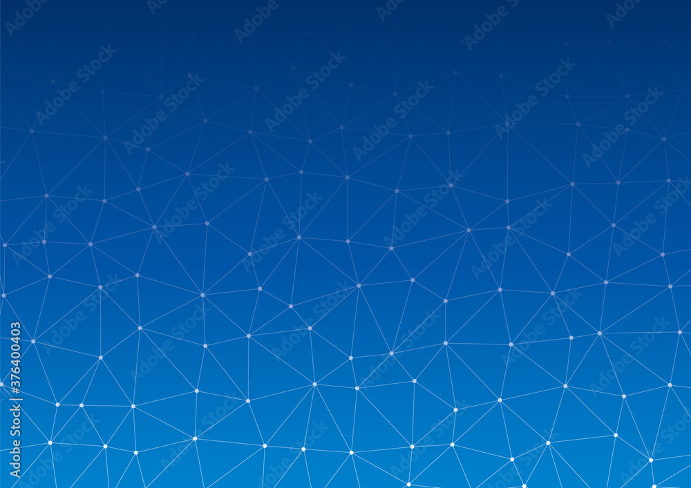 ポリゴン青色背景素材stock Vector Adobe Stock