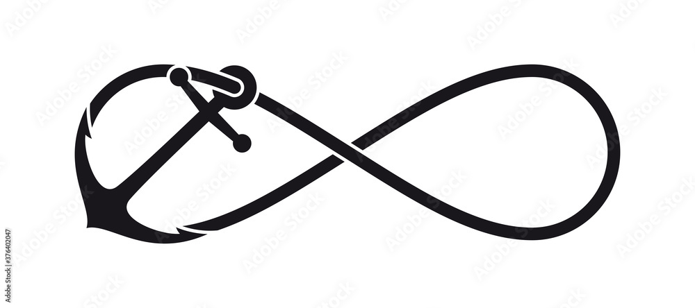 infinity anchor clip art
